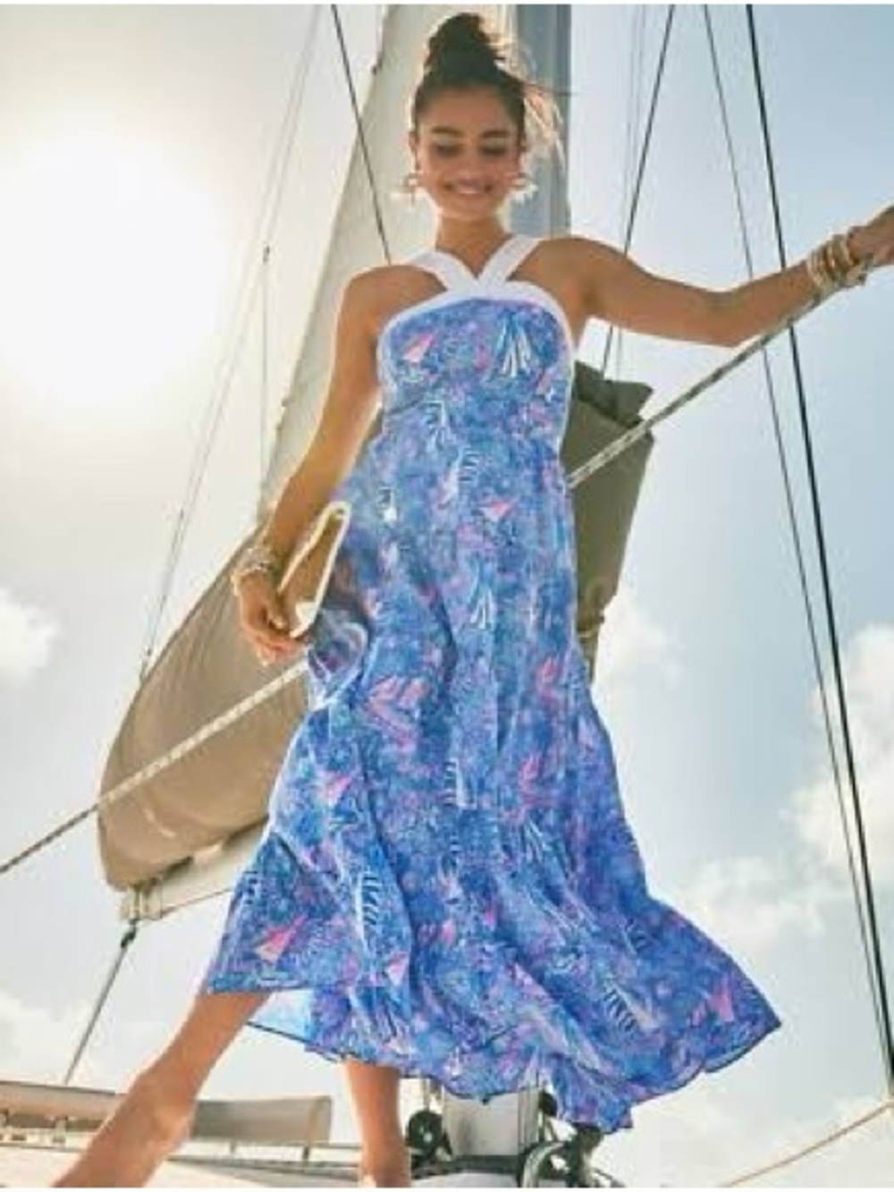 Lilly Pulitzer Jennette Tiered Maxi Dress